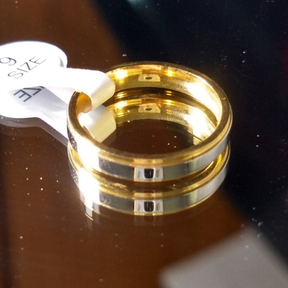 18K Gold Filled Sterling Silver Ring